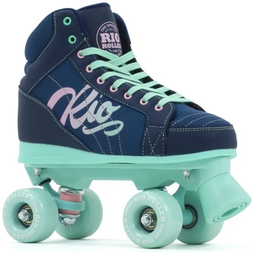 Роликовые коньки Rio Roller Lumina navy-green 35.5