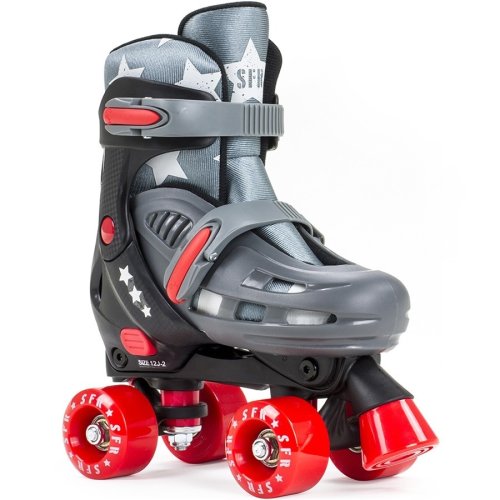 Роликовые коньки SFR Hurricane II grey-red 35.5-39.5