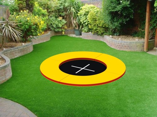 Грунтовый батут KIDIGO Circle 1,6х1,6