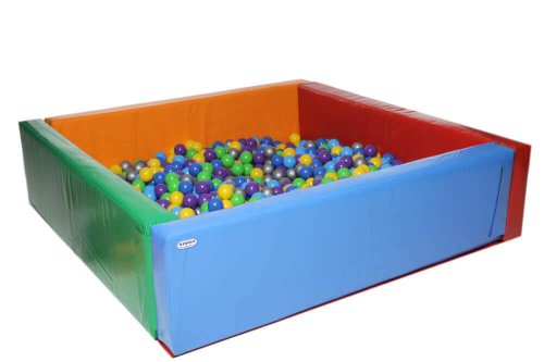 Сухой бассейн KIDIGO Квадрат 2 ПВХ, вторичный поролон 41043