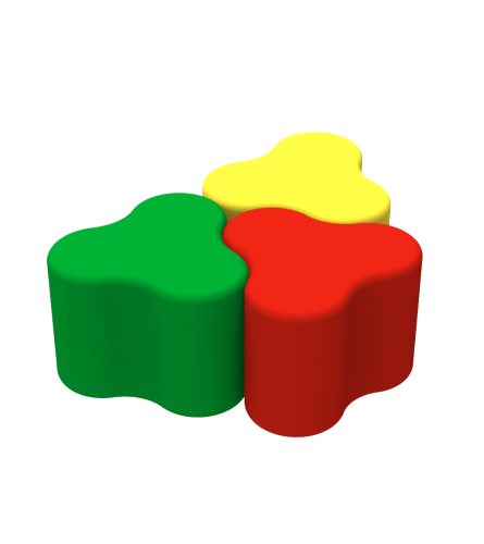 Комплект детских пуфов Трипс Kidigo 42023