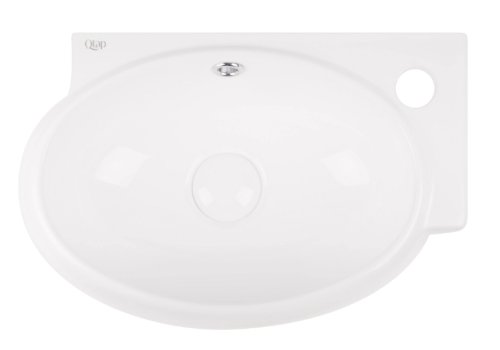 Умывальник Qtap Leo с донным клапаном QT11115011RW
