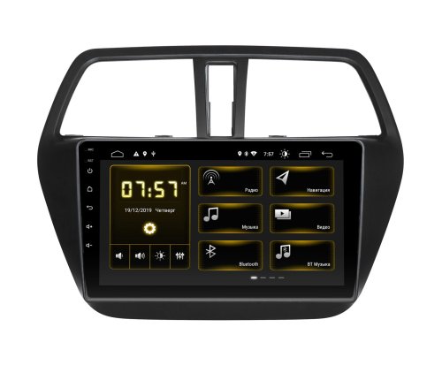 Штатна магнітола Incar DTA-0702 для Suzuki SX4 2014+ Android 10 DSP +Navi