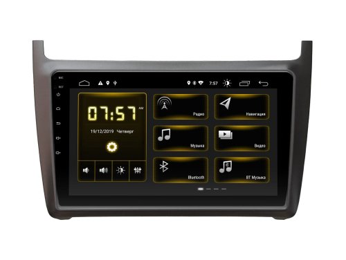 Штатная магнитола Incar DTA-1078 для Volkswagen Polo 2009+ Android 10 DSP +CAN +Navi