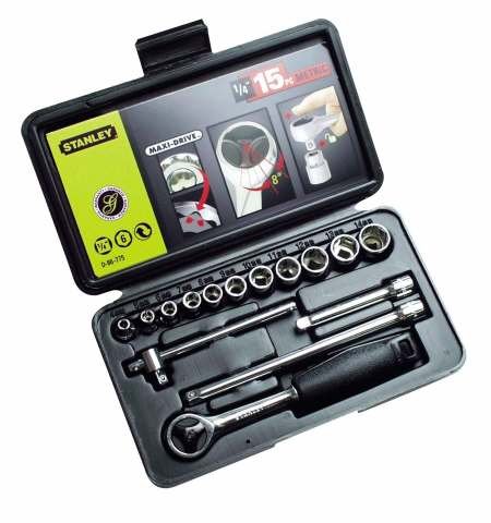 Набор головок торцевых Stanley 0-86-775 1/4"