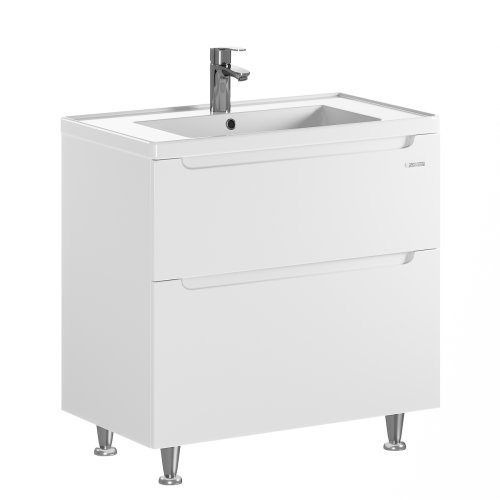 Тумба з умивальником SANWERK Era 70 Білий Канте 2F