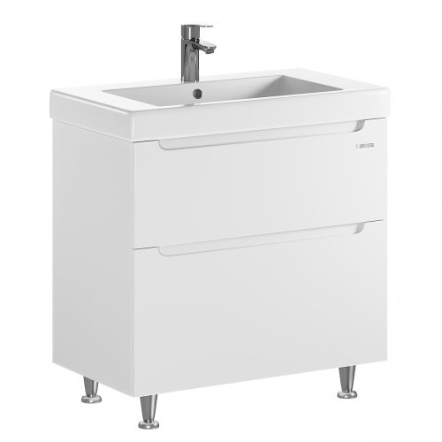 Тумба з умивальником SANWERK Era 100 Білий Принц 2F