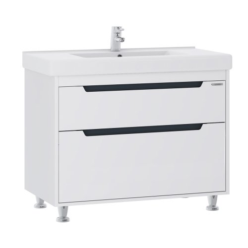 Тумба з умивальником SANWERK Greta 100 Білий Принц 2F