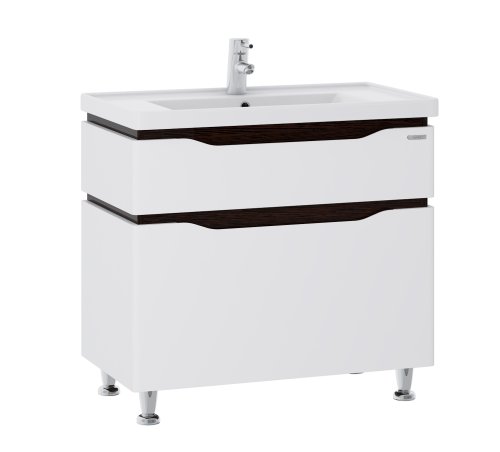 Тумба с умывальником SANWERK Alessa 80 Венге Канте 2F