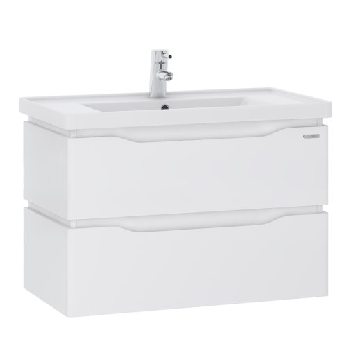 Тумба с умывальником SANWERK Alessa Air 60 Белый Канте 2F