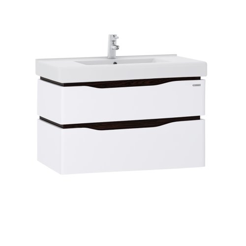 Тумба с умывальником SANWERK Alessa Air 90 Венге Принц 2F