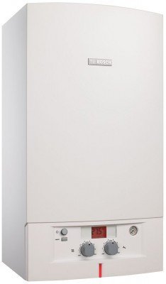 Котел газовый Bosch Gaz 3000 W ZW 28-2 KE двухконтурный, дымоходный, 28 кВт