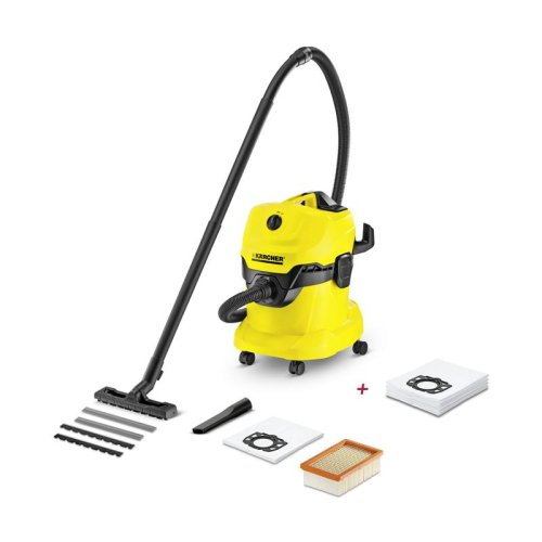 Строительный пылесос Karcher WD 4+ мешки 9.611-150.0