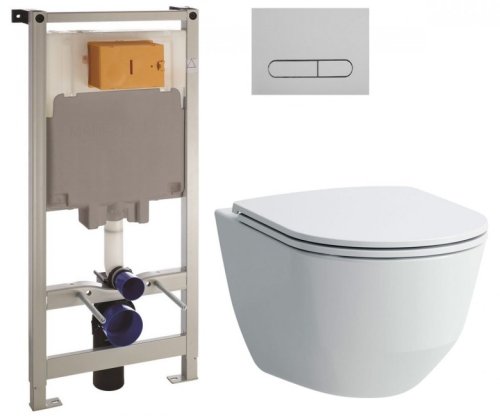 Унитаз + инсталляция LAUFEN PRO H8669570000001+141515