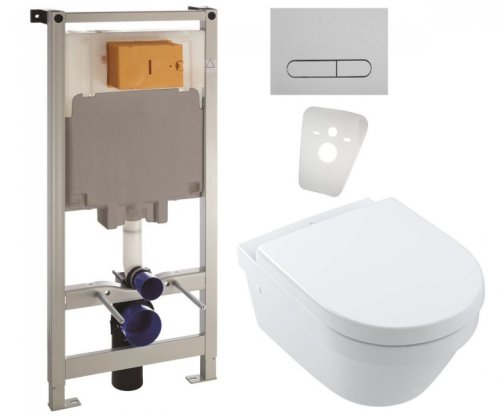 Унитаз + инсталляция Villeroy&Boch Architectura Directflush 4694HR01+141515