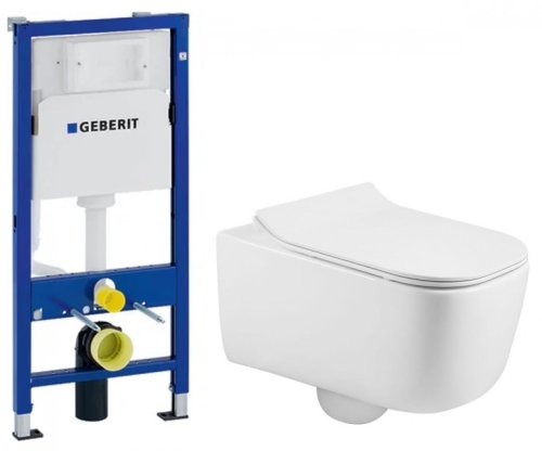 Унитаз + инсталляция VOLLE Hippo Rimless 13-44-202+458.103.00.1