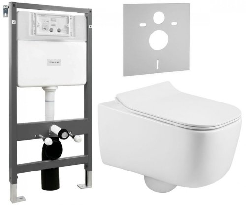 Унитаз + инсталляция VOLLE Hippo Rimless 13-44-202+212010