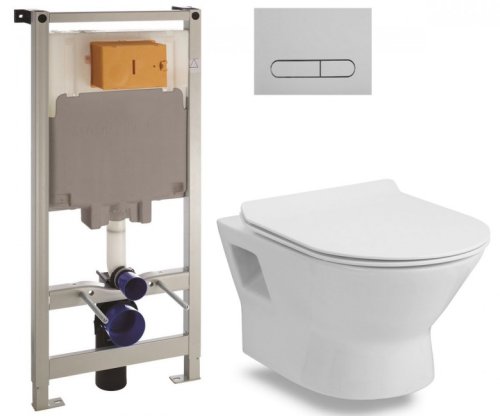 Унітаз + Інсталяція VOLLE Fiesta Rimless 13-77-034+141515