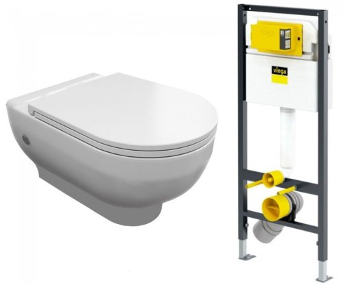 Унітаз + Інсталяція VOLLE Virgo Rimless 13-23-455+771973
