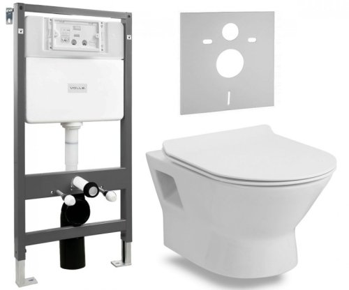 Унітаз + Інсталяція VOLLE Fiesta Rimless 13-77-034+212010