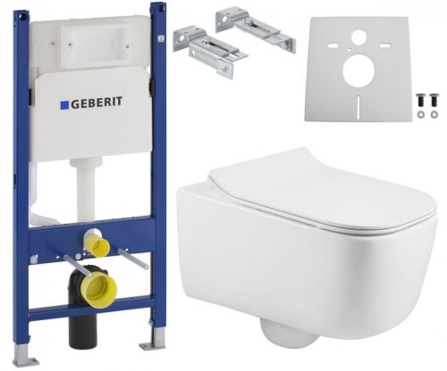 Унітаз + Інсталяція VOLLE Hippo Rimless 13-44-202+458.126.00.1