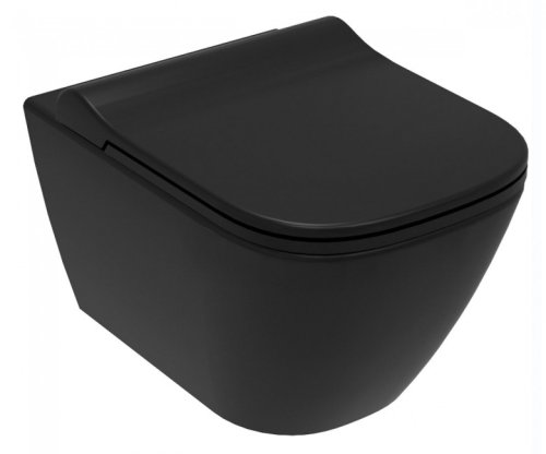 Унітаз VOLLE Solo Rimless 13-55-111Black