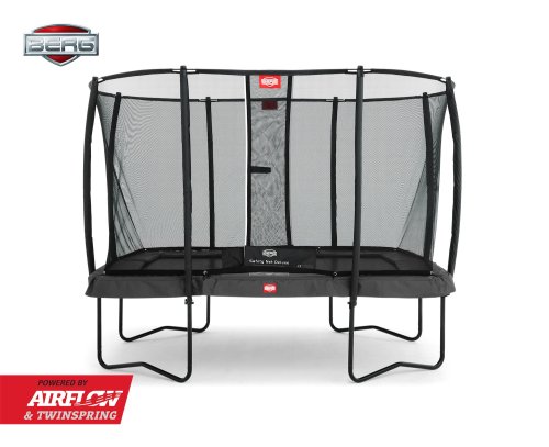 Батут BERG Ultim Champion Regular 330 Grey + Safety Net Deluxe (32.35.13.30+35.72.62.01)
