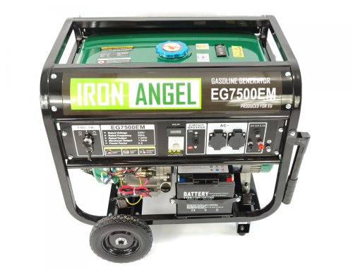 Бензиновый генератор Iron Angel EG 7500EM