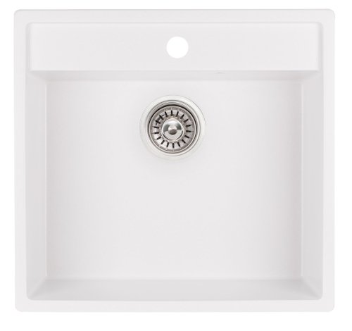 Кухонна мийка Qtap CS 5250 WHI (QT5250WHI650)