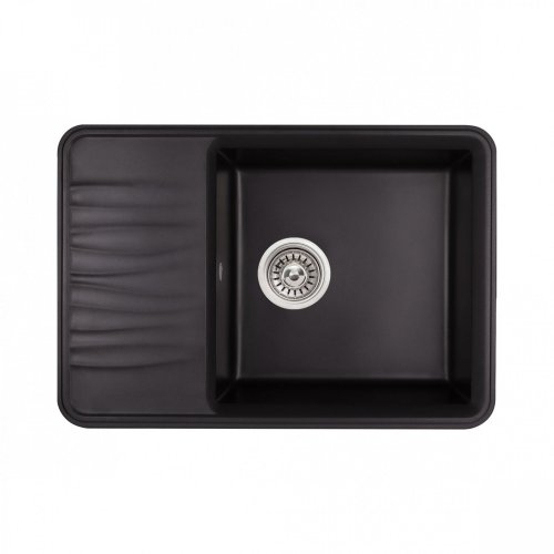 Кухонная мойка Qtap CS 7440 BLA (QT7440BLA404)