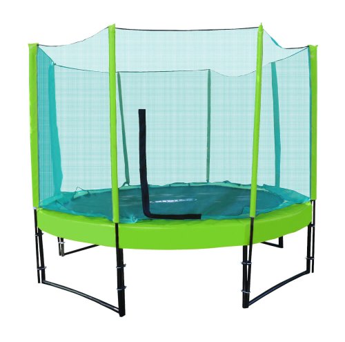 Батут с сеткой KIDIGO Ukraine 244 см (green-green)