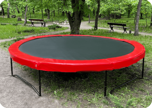 Батут KIDIGO Ukraine 426 см (red)