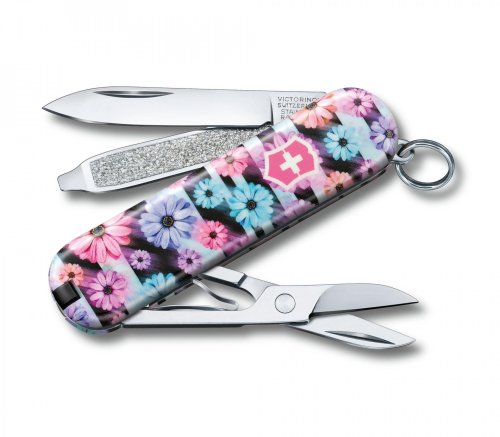 Швейцарский нож Victorinox Classic LE Dynamic Floral 0.6223.L2107