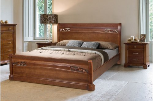 Кровать двуспальная МИКС-мебель Шопен 160х200 белый