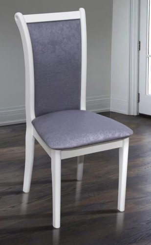 Стул МИКС-мебель Симпл белый/Пленет Грей