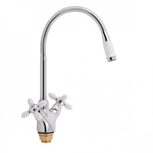 Смеситель для кухни с рефлекторным изливом Lidz (WHR) 74 18 273F-4