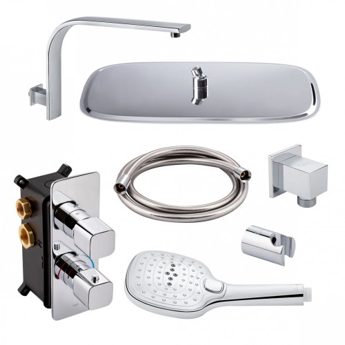 Душевая система Qtap Votice QT65T105NGCSET