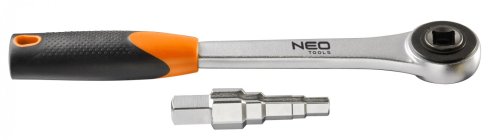 Ключ для разъемных соединений с трещоточкой NEO Tools 02-060