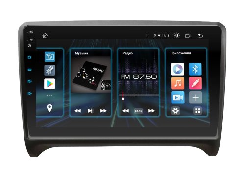 Штатна магнітола INCar DTA2-1571 Audi TT 2006-2014 Android 10 DSP +Navi