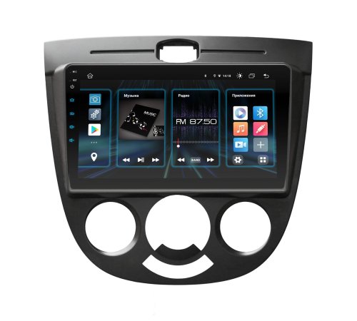 Штатная магнитола INCar DTA2-2195 Chevrolet Lacetti (Hatchback/Wagon) 04-13 Android 10 Black DSP+Navi