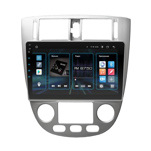 Штатная магнитола INCar DTA2-2196 Chevrolet Lacetti 04-13 Android 10 Climat Silver DSP +Navi