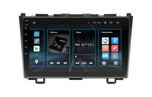 Штатная магнитола INCar DTA2-0110 Honda CR-V 07-11 Android 10 DSP + Navi