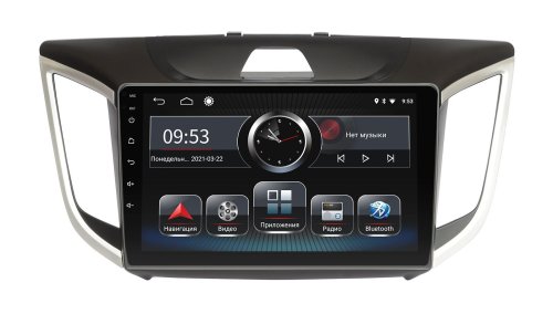 Штатная магнитола INCar PGA2-2430 Hyundai Creta 2015+, IX25 2014+ Android 8 DSP +Navi
