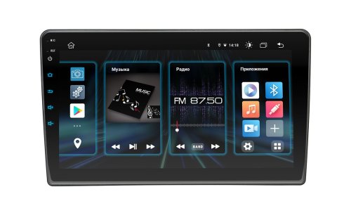 Штатна магнітола INCar DTA2-2412 Hyundai H1 2007-2015 Android 10 DSP +Navi