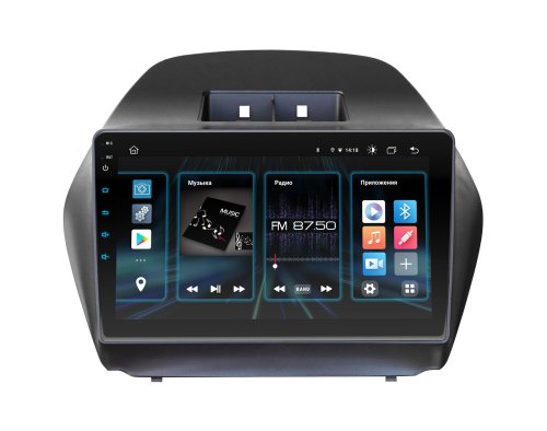 Штатна магнітола INCar DTA2-2472 Hyundai IX-35 2010-2014 Android 10 DSP +Navi