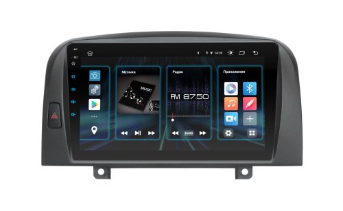 Штатна магнітола INCar DTA2-2490 Hyundai Sonata (NF) 2009-2010 cond Android 10 DSP +Navi