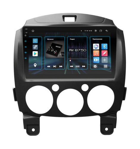 Штатная магнитола INCar DTA2-0235 Mazda 2 2007-2014 Android 10 DSP +Navi
