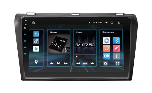 Штатная магнитола INCar DTA2-0230 Mazda 3 2004-2008 Android 10 DSP +Navi