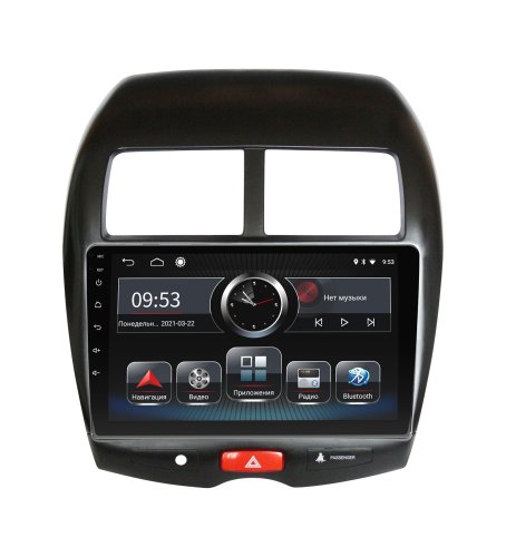 Штатная магнитола INCar PGA2-1075 Mitsubishi ASX Android 8 DSP +Navi
