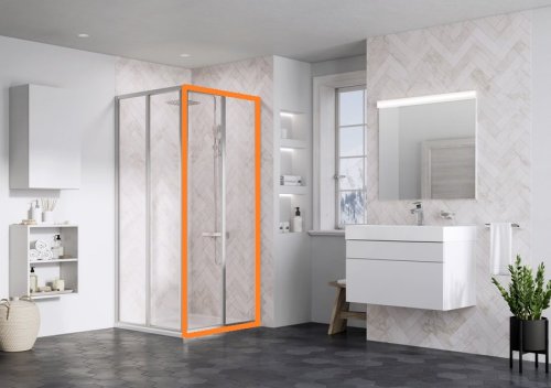 Элемент душевой кабины Ravak Supernova SRV2-100 S профиль сатин, Grape 14VA0UO2ZG